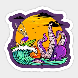 Panic at the Sea! Sticker